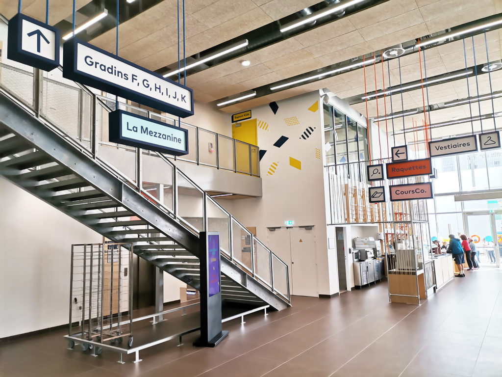 UCPA Sport Station - Boscher signalétique et image - signalétique salle de sport